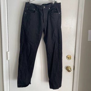 Levi's 502 Men's Black Jeans W33xL30